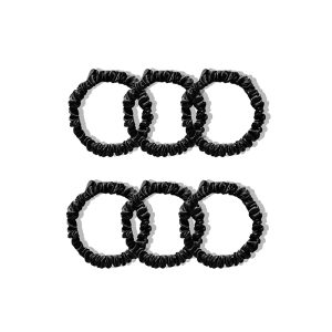 Drowsy Skinny Scrunchie, Set of 6
