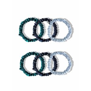 Drowsy Skinny Scrunchie, Set of 6