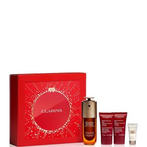 Clarins Double Serum & Super Restorative Anti-Aging Skincare Gift Set ($231 value)