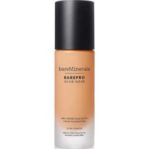 bareMinerals Barepro 24HR Wear Skin Perfecting Matte Liquid Foundation Mineral Spf 20 Pa++