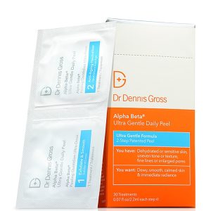 Dr. Dennis Gross Skincare Alpha Beta Ultra Gentle Daily Peel, 30 Treatments