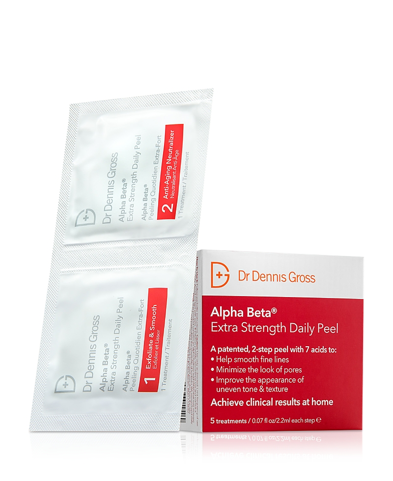 Dr. Dennis Gross Skincare Alpha Beta Extra Strength Daily Peel, 5 Pads