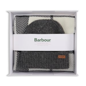 Barbour Pendle Knit Beanie & Scarf Set