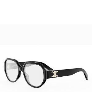 Celine Triomphe Geometric Eyeglasses, 55mm