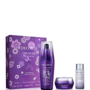 Decorte Liposome Advanced Repair Purple Ribbon Skincare Gift Set ($158 value)