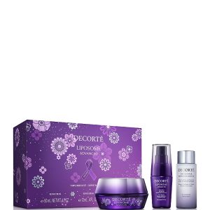 Decorte Liposome Advanced Repair Cream Purple Ribbon Gift Set ($158 value)
