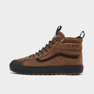 Vans Sk8-Hi MTE-2 Casual Shoes in Brown/Dachshund Size 13.0 Leather - 3190759