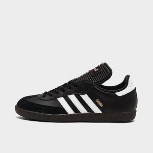 Adidas Originals Samba Leather Casual Shoes in Black/Black Size 11.0 - 1483268