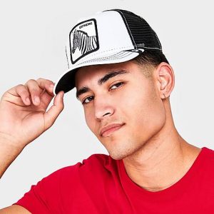 Goorin Bros. Exxxtreme Trucker Hat in Black/White/White Cotton - 8206888