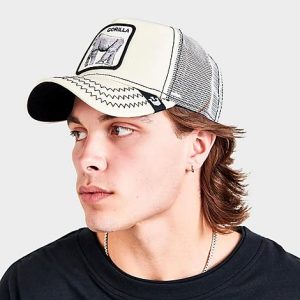 Goorin Bros. Band Boss Trucker Hat in White/White Cotton - 8206881
