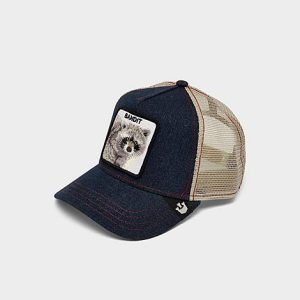 Goorin Bros. The Bandit Trucker Hat in Blue/Navy Cotton - 8205705