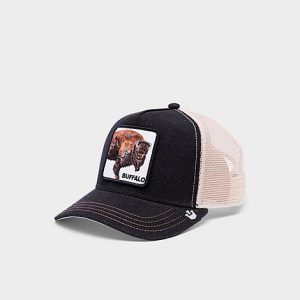 Goorin Bros. The Buffalo Trucker Hat in Black/Black Cotton - 8206619