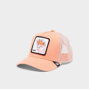 Goorin Bros. The Flirty Bird Trucker Hat in Pink/Coral Cotton - 8206618