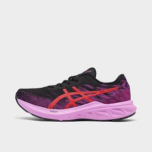 Asics Women&apos;s DYNABLAST 3 Running Shoes in Black/Pink/Black Size 6.0 - 3210086