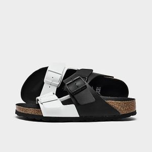 Birkenstock Women&apos;s Arizona Split Birko-Flor Sandals in Black/ Size 38 Microfiber - 5681422