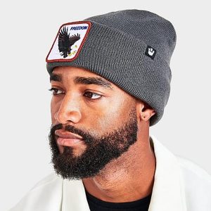 Goorin Bros. Animal Farm Beanie Hat in Grey/Grey Acrylic/Knit - 8206635