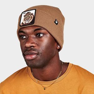 Goorin Bros. Animal Farm Beanie Hat in Brown/Tan Acrylic/Knit - 8206626