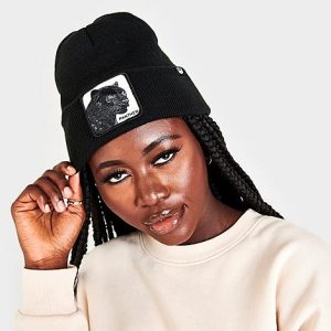 Goorin Bros. Animal Farm Beanie Hat in Black/Black Acrylic/Knit - 8206627