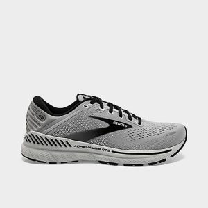 Brooks Men&apos;s Adrenaline GTS 22 Running Shoes (Wide Width 2E) in Grey/Alloy Size 12.0 - 3532966