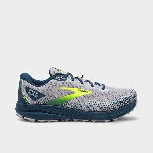 Brooks Men&apos;s Divide 3 Trail Running Shoes in Grey/Alloy Size 10.0 - 3185402
