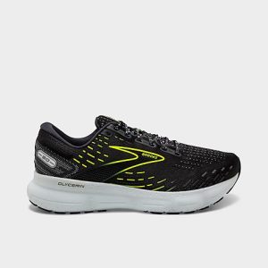 Brooks Men&apos;s Glycerin 20 Running Shoes in Black/Ebony Size 13.0 Knit/Silk - 3540901