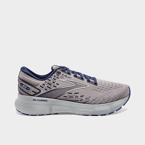 Brooks Men&apos;s Glycerin 20 Running Shoes in Grey/Alloy Size 15.0 Knit/Silk - 3533395