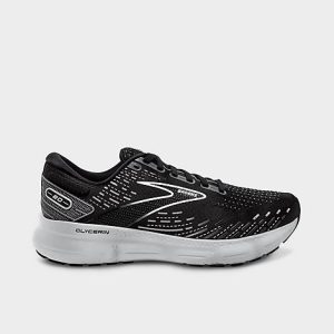Brooks Men&apos;s Glycerin 20 Running Shoes (Wide Width 2E) in Black/Black Size 15.0 Knit/Silk - 3540879