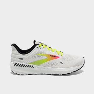 Brooks Men&apos;s Launch GTS 9 Running Shoes in White/White Size 15.0 - 3533939