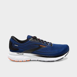 Brooks Men&apos;s Trace 2 Road Running Shoes in Blue/Blue Depths Size 7.5 - 3534005
