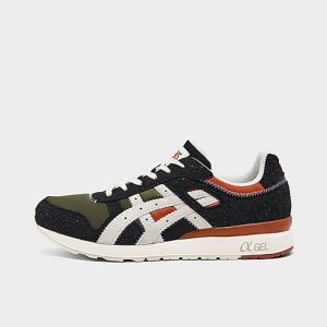 Asics Men&apos;s GT-II Casual Shoes in Black/Black Size 9.5 Suede - 3547117