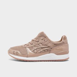Asics Men&apos;s GEL-Lyte III OG Pearl Pack Casual Shoes in Beige/Dusty Steppe Size 13.0 Leather/Suede - 3200041