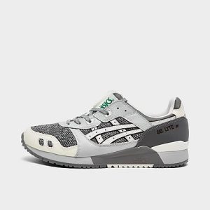 Asics Men&apos;s GEL-Lyte III OG Casual Shoes in Grey/Oyster Grey Size 13.0 Suede - 3208220