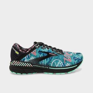 Brooks Women&apos;s Adrenaline GTS 22 Running Shoes in Blue/Black Size 11.5 - 3535242