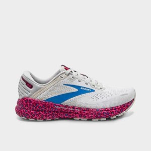 Brooks Women&apos;s Adrenaline GTS 22 Running Shoes in White/White Size 13.0 - 3534653