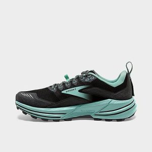Brooks Women&apos;s Cascadia 16 Trail Running Shoes (Wide Width D) in Black/Black Size 11.0 - 3534928