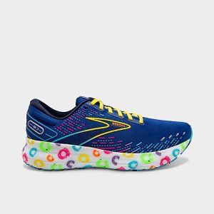 Brooks Women&apos;s Glycerin 20 Running Shoes in Blue/Blue Size 6.5 Knit/Silk - 3534998