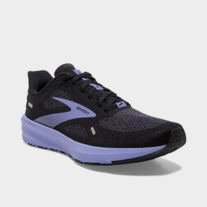Brooks Women&apos;s Launch 9 Running Shoes (Wide Width D) in Black/Black Size 11.0 - 3535335