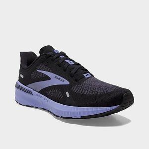 Brooks Women&apos;s Launch GTS 9 Running Shoes in Black/Black Size 11.0 - 3535413