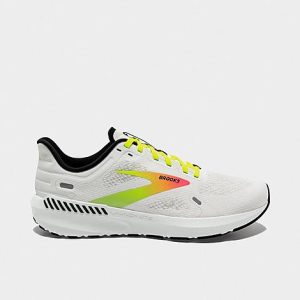 Brooks Women&apos;s Launch GTS 9 Running Shoes in White/White Size 11.0 - 3535473