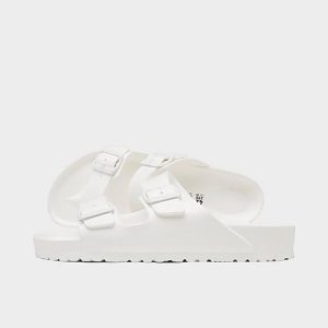 Birkenstock Essentials Arizona EVA Sandals in White/White Size 46 - 5681632