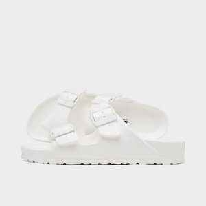 Birkenstock Women&apos;s Essentials Arizona EVA Printed Sandals in White/White White Size 9.0 - 2543732
