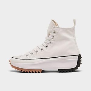 Converse Women&apos;s Run Star Hike High Top Platform Sneaker Boots in White/White Size 11.0 Canvas - 5169014