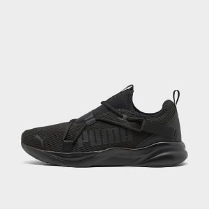 Puma Men&apos;s Softride Rift Training Shoes in Black/Triple Black Size 14.0 - 3024705