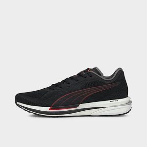 Puma Men&apos;s Velocity NITRO Running Shoes in Black/ Black Size 10.0 - 3507745