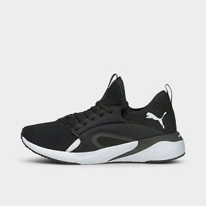 Puma Women&apos;s Better Foam Adore Running Shoes in Black/ Black Size 10.0 Polyester - 3108624