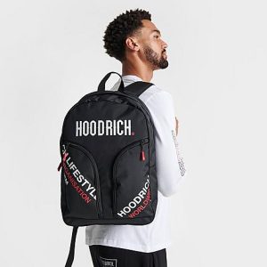 Hoodrich OG Cycle Backpack in Black/Black Polyester - 8206670