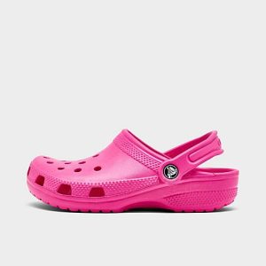 Crocs Little Kids&apos; Classic Clog Shoes in Pink/Electric Pink Size 13.0 - 5652627