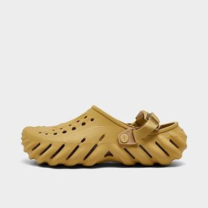 Crocs Echo Clog Shoes in Beige/Desert Grass Size 13.0 - 3514496