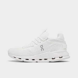 On Women&apos;s Cloudnova Running Shoes in White/All White Size 7.5 - 3159236