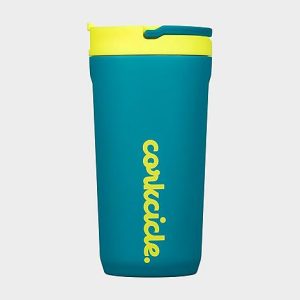 Corkcicle Kids Cup in Blue/Electric Tide Size 12OZ Straw - 8206699